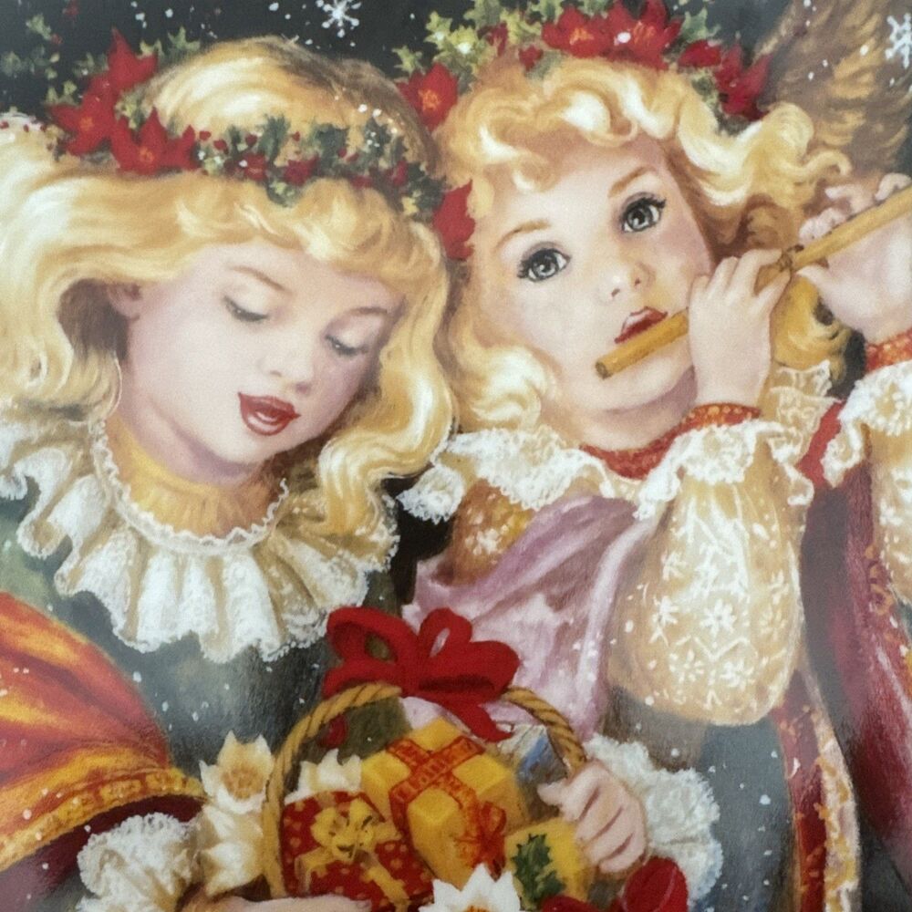 Christmas Collectable - Brenda Burke - Angels We Have Heard On High Plate 26A - Picture 2 of 5
